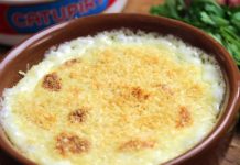 Camarão com catupiry