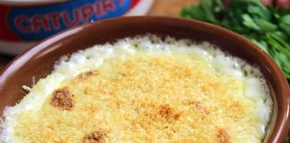 Camarão com catupiry